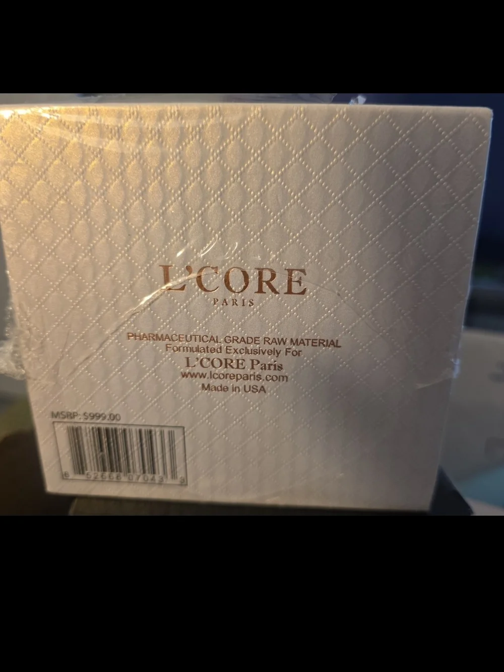 L'Core Paris Brightening Cream - White & Gold